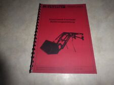 Betriebsanleitung zu den