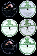 3x "TANGO ARGENTINO" JUAN D'ARIENZO u.a. 78RPM  (für elektr. Wiedergabe) Set256T