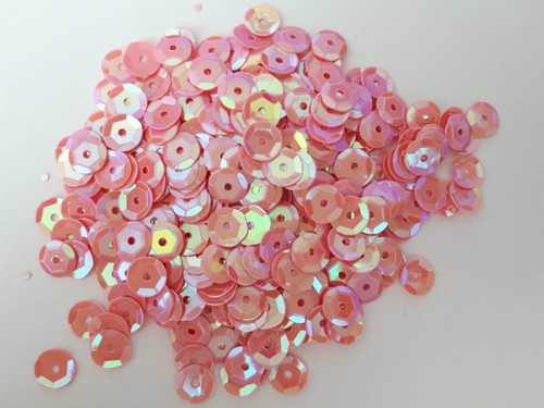 Pailletten rosa irisierend - rosa,
