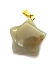 Stern mit Öse Achat 18 mm