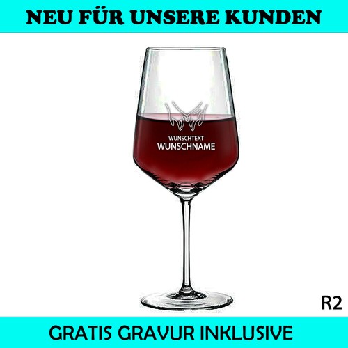 Weinglas mit gravur - mit,