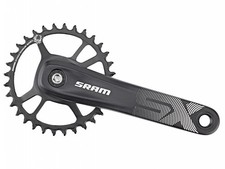Kurbelgarnitur 175 mm Schwarz Sram SX Eagle PowerSpline Crankset 1x11/12 Speed