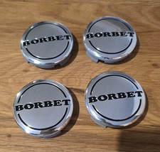 4X Borbet Classic Nabendeckel