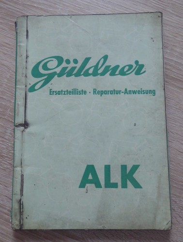 Güldner schlepper alk - güldner,