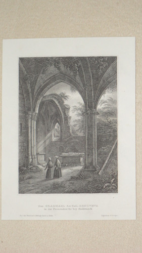 Original alter stahlstich - stahlstich,