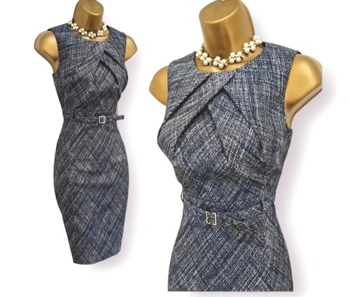 Karen millen dunkelblau tweed - millen,