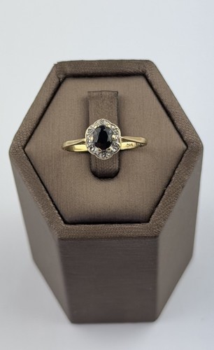 Onyx und diamant ring - und,