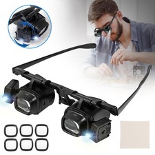 Lupenbrille mit LED Licht