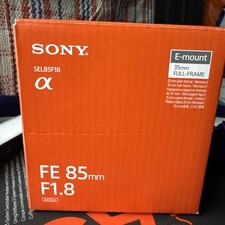Sony FE 85mm F/1.8 Objektiv -