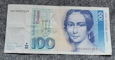 100 DM Schein,Banknote
