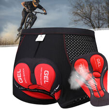 Fahrradhose Herren Radunterhose Gepolstert Fahrrad Unterhosen 5D Gel Unterwäsche