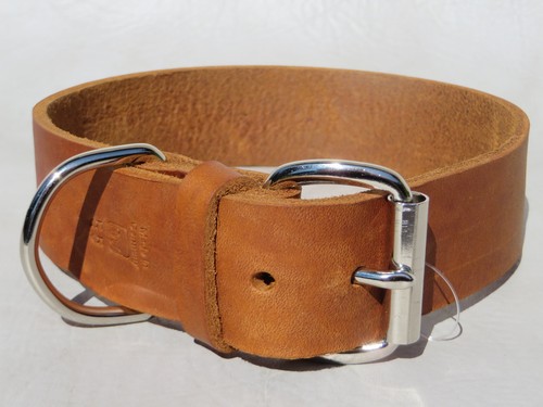Fettlederhalsband