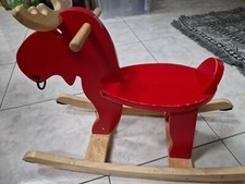 IKEA Schaukel ELCH Rot/Holz