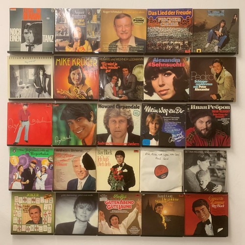 Vinyl schallplatten sammlung - vinyl,