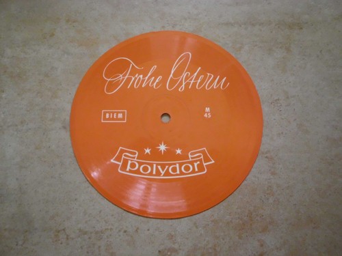 Mini schallfolie single - schallfolie, "frohe