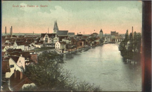 Calbe saale 1910 - saale,