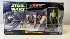 Hasbro 3D Jabba's Palace Throne Room Han Solo in Carbonite POTF Star Wars Figure