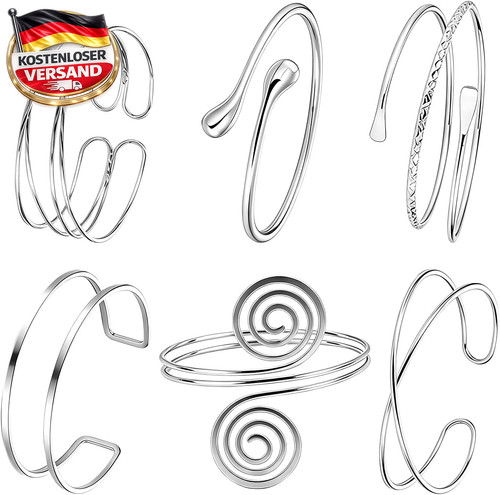 6er damen oberarmreif set - 6er,