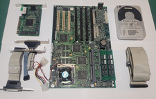 Intel Endeavor / Batmans Revenge - Sockel 4 Mainboard + Pentium 60 P5 + Zubehör