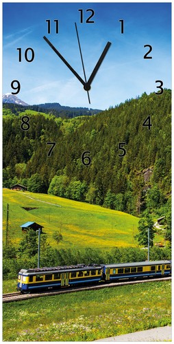Wallario wanduhr eisenbahn - wallario,