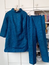 BROKAT- Hosen- Kleid geschneidert für den Abiball  1968  -etwa Gr. 40/ 42