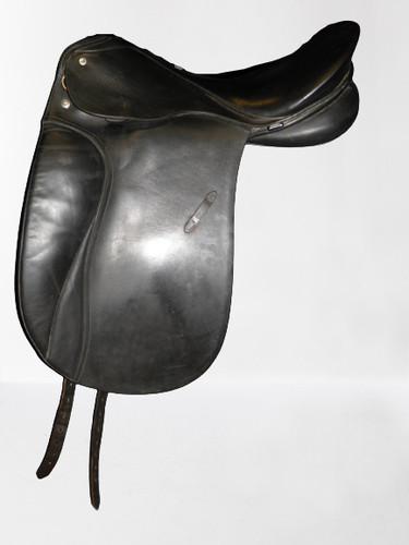 Schwarzer leder grand gilbert - leder,