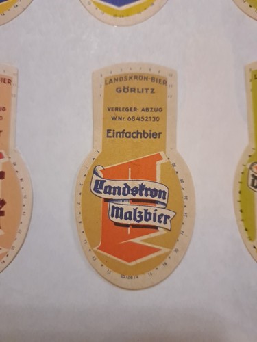 Bieretikett landskron - ☆☆bieretikett,