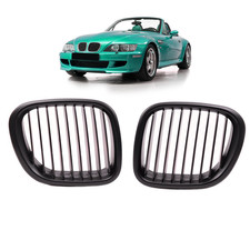 Sport Einzelsteg Kühlergrill Schwarz matt für BMW Z3 (E36) ab 1996-2002