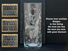 Personalisierte Disney Highball Glas Lasergravur Geburtstage, Bruder, Schwester