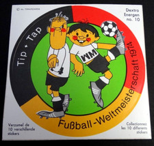 Werbe-Aufkleber Tip + Tap