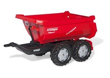 Rolly Toys AnhÃ¤nger Krampe mit Kippfunktion, Rundmuldenkipper fÃ¼r Trettraktor