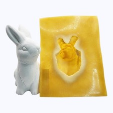 Latex Gießform Großer Hase