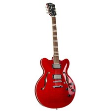 Höfner HCT Verythin Contemporary Red - Halbakustik Gitarre