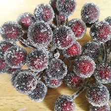 72 x Frost Kranz binden Beeren