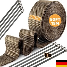 Hitzeschutzband 15m Titan