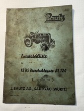 Original Ersatzteilliste 12 PS