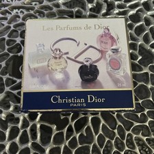 Les Parfums De Dior Geschenk Set Vintage Miniaturen 5 Stück Poison Miss Dior 