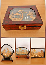 Chinesische Vintage Diorama