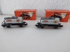 2x Märklin 4526 Mycket Eldfarligt CALTEX, ORIGINAL Wagen mit Schachtel, Top