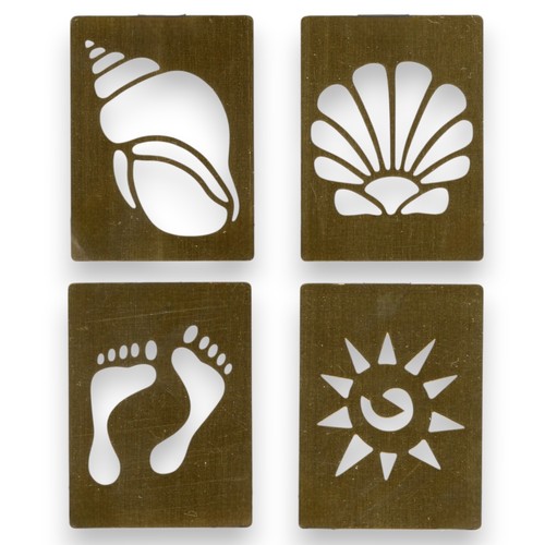 Praegeschablonen embossing set - praegeschablonen,