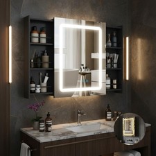 70x55cm Spiegelschrank mit LED