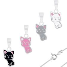 Katze Anhänger Kinder Kette