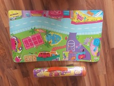 Polly Pocket Welt Villa magnetische Spielmatte in Tasche Magnetmatte Top