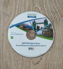 Sat Nav Disc Great Britain Ireland 2013/2014 BMW MK1 MK2 MK3 VAUXHALL CD70 Navi