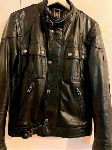 Belstaff cougar lederjacke - belstaff,