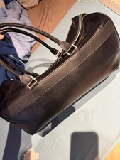 Zara Tasche Leder Schwarz