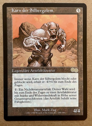 Mtg karn der silbergolem - mtg, /