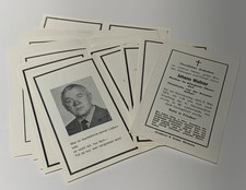 25x Sterbebilder 1974–1979