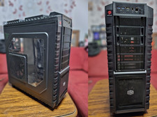Cooler Master HAF-X Full ATX Big Tower PC Gehäuse, schwarz
