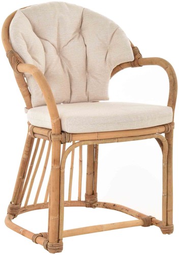 Rattan armlehnstuhl salle - rattan,
